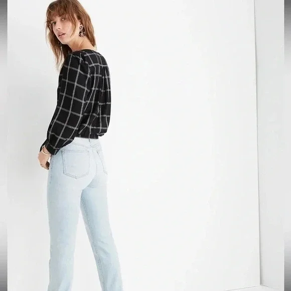 Madewell Wrap Top Size S - Picture 3 of 10